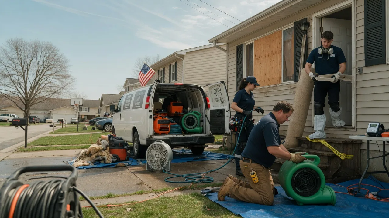 Water Damage Restoration in Halls, TN near me